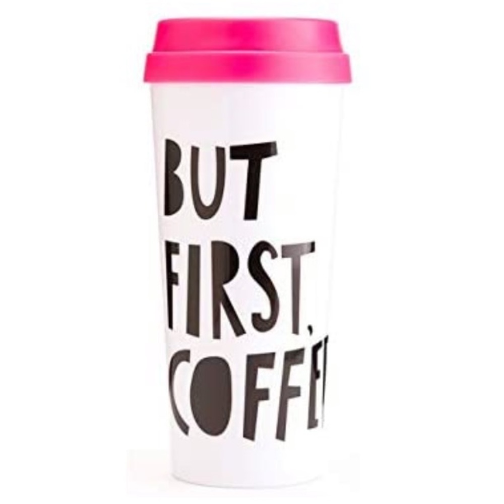 Ban.do “But First Coffee” travel mug